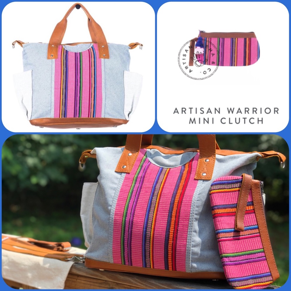 ❌SOLD❌ NENA Denim Bundle - “Warrior” CDB + Clutch